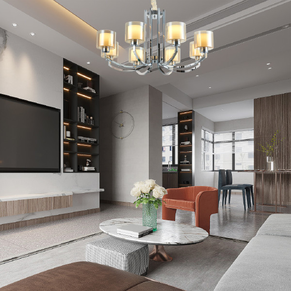 Подвесная люстра Neapolis77207 277207/8 Ni