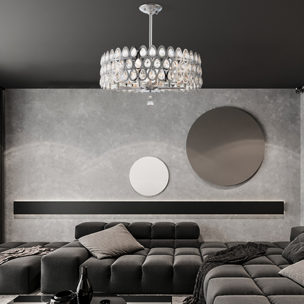 Люстра на штанге Sorrento-1019 371019/8/300/580 CR