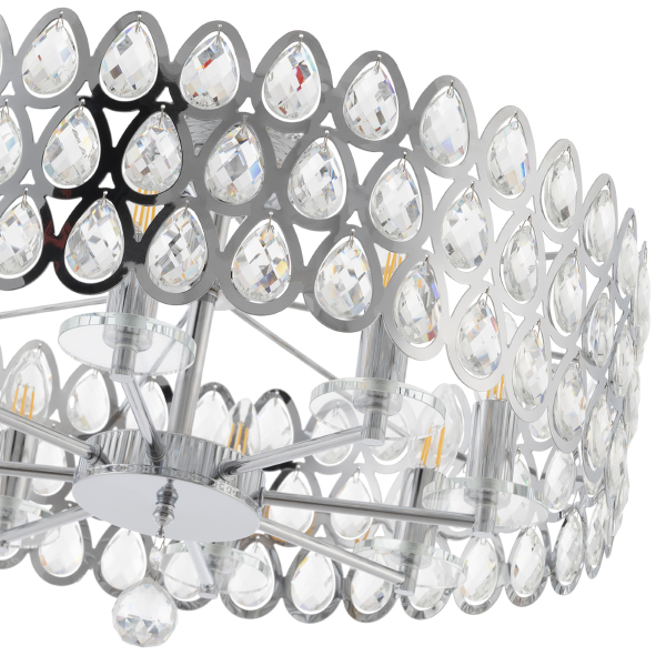 Люстра на штанге Sorrento-1019 371019/8/300/580 CR