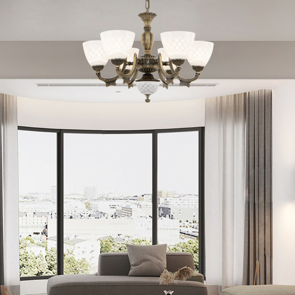 Подвесная люстра Am343837 343837/6 AB