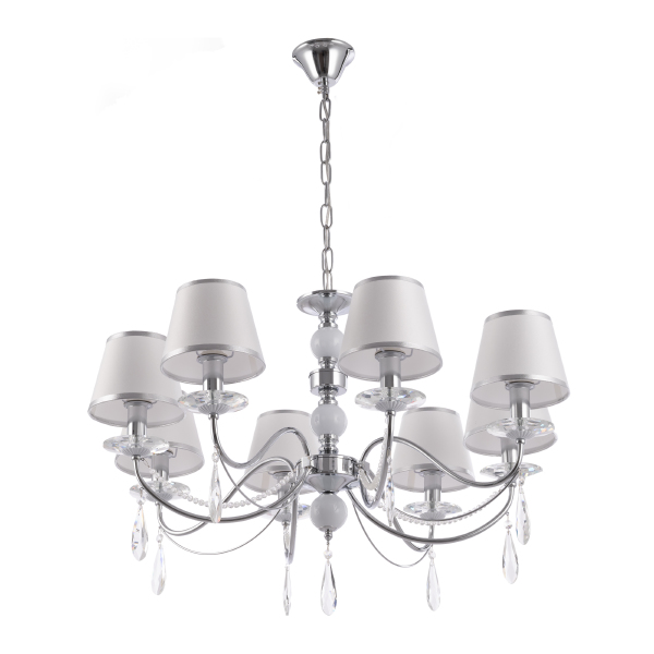 Подвесная люстра Am342109 342109/8 CR+LWT