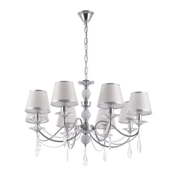 Подвесная люстра Am342109 342109/8 CR+LWT