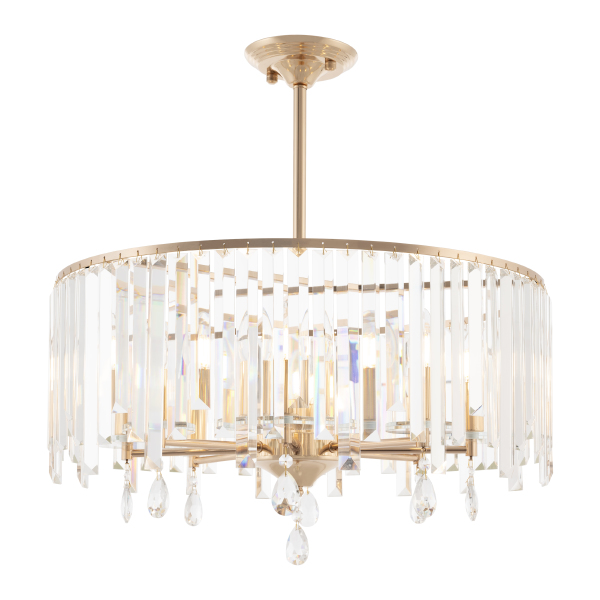 Люстра на штанге Sorrento-2509 372509/8/250/590 GD