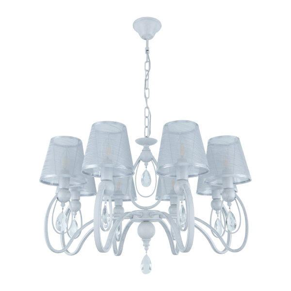 Подвесная люстра Am347203 347203/8 WT+SL