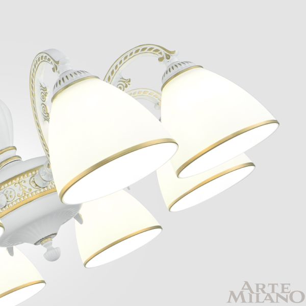 Подвесная люстра Am340837 340837/8 WT+G