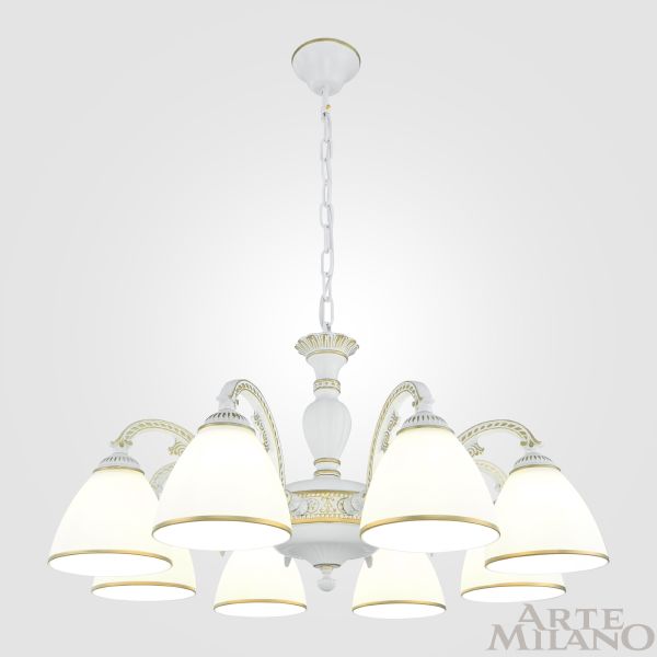 Подвесная люстра Am340837 340837/8 WT+G