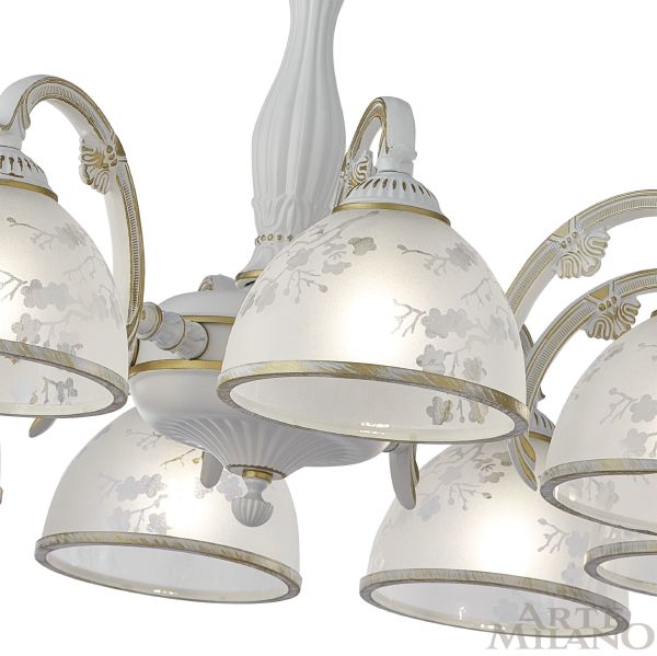 Подвесная люстра Am349737 349737/8 WT+G