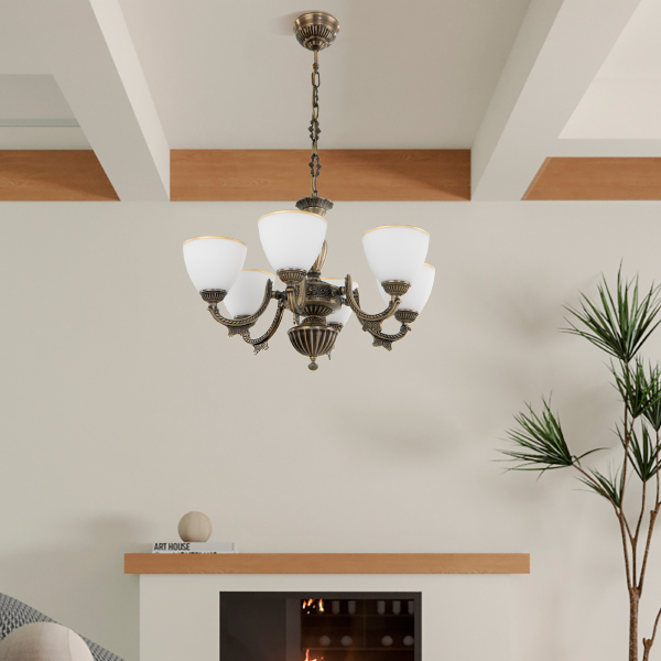 Подвесная люстра Am342837 342837/6 AB