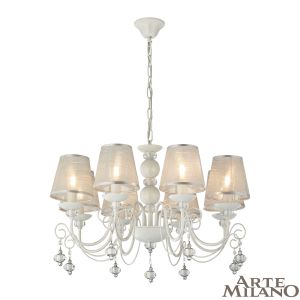 Подвесная люстра Am347620 347620/8 WT+SL