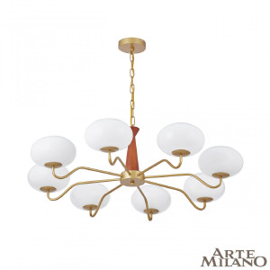 Подвесная люстра Napoli 310166/D900/8 BS/WD