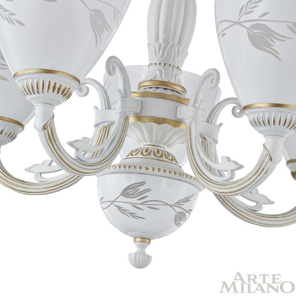 Подвесная люстра Am343659 343659/5 WT+G