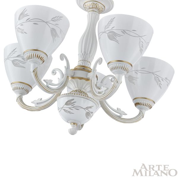 Подвесная люстра Am343659 343659/5 WT+G