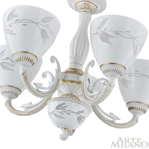 Подвесная люстра Am343659 343659/5 WT+G