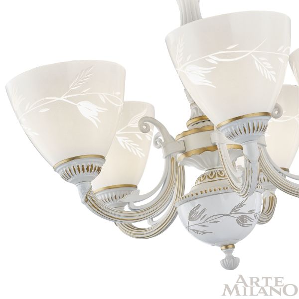 Подвесная люстра Am343659 343659/5 WT+G