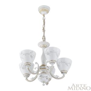 Подвесная люстра Am343659 343659/5 WT+G