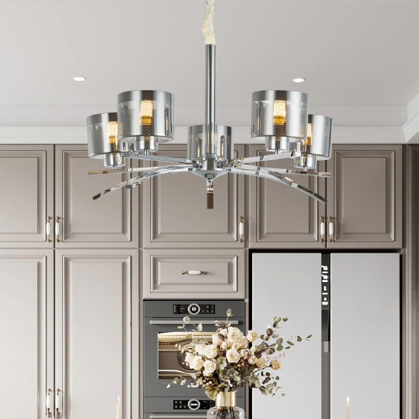 Подвесная люстра Neapolis78207 278207/5 Ni