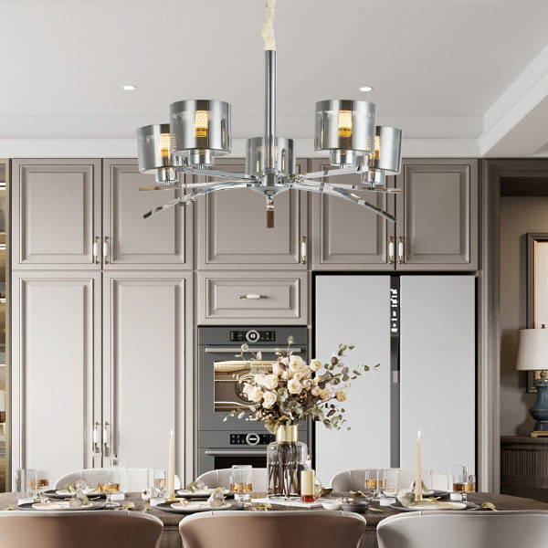 Подвесная люстра Neapolis78207 278207/5 Ni