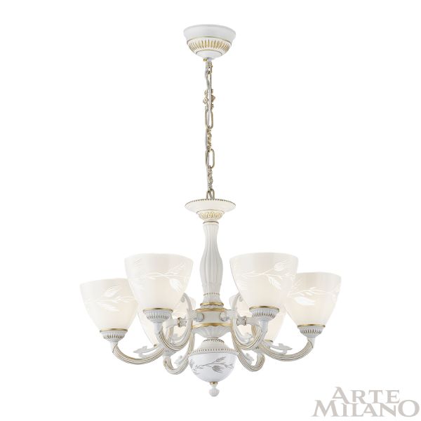 Подвесная люстра Am343659 343659/6 WT+G