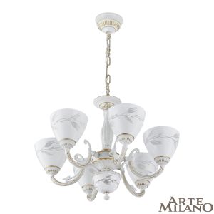 Подвесная люстра Am343659 343659/6 WT+G