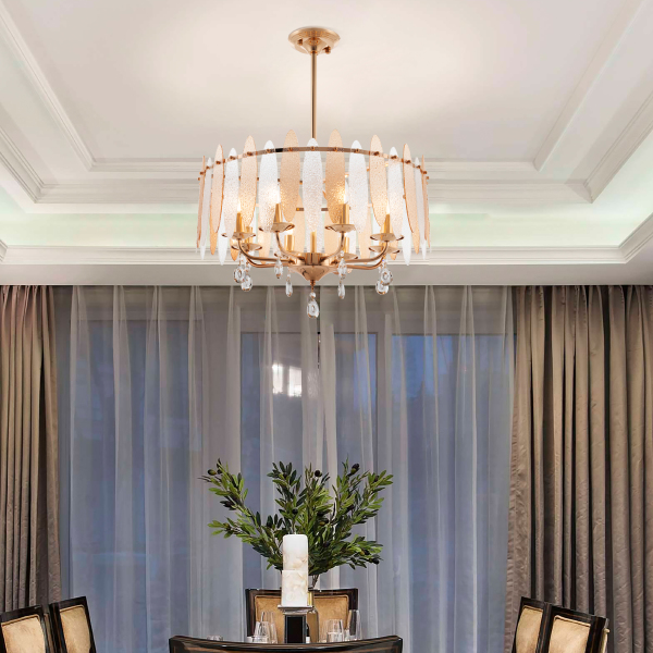 Люстра на штанге Sorrento-4309 374309/8/350/570 GD