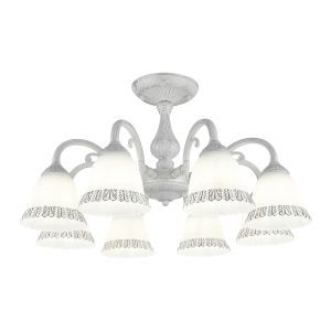 Потолочная люстра Am347410 347410/8 WT+SL