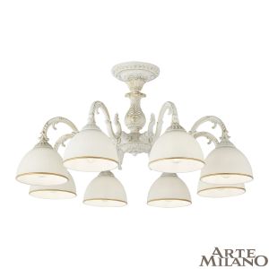 Потолочная люстра Am346410 346410/8 WT+G