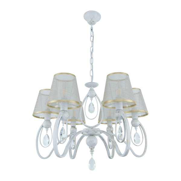 Подвесная люстра Am347203 347203/6 WT+G