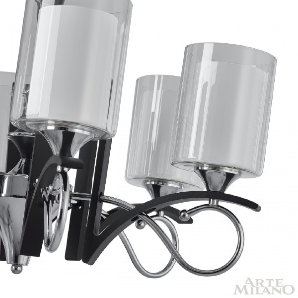 Подвесная люстра Florentia-9167 309167/8 Bk/Ni