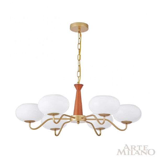 Подвесная люстра Napoli 310166/D780/6 BS/WD