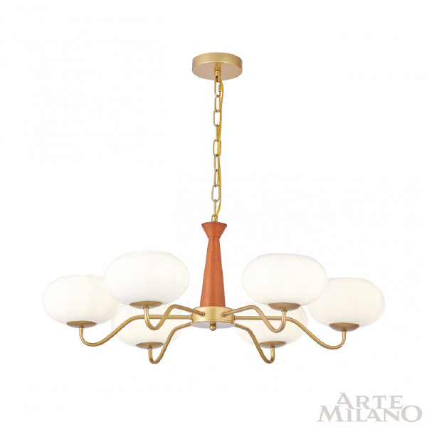 Подвесная люстра Napoli 310166/D780/6 BS/WD