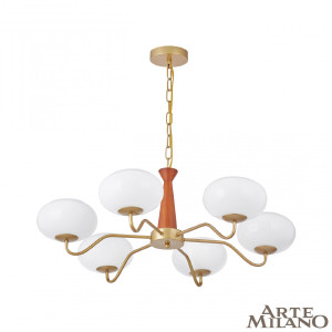 Подвесная люстра Napoli 310166/D780/6 BS/WD