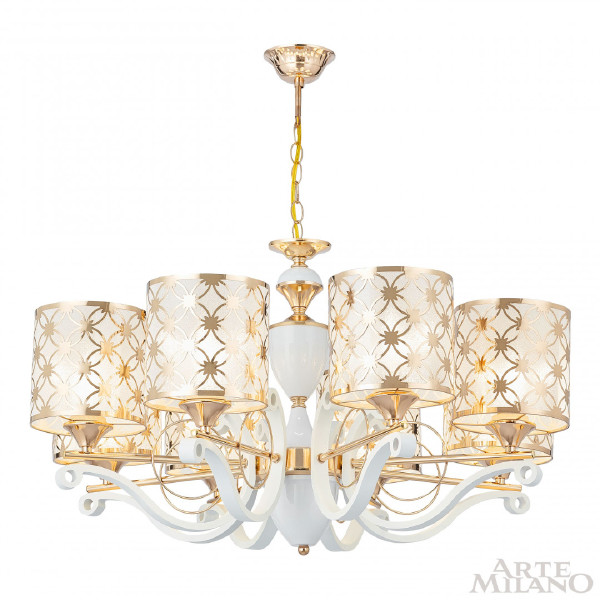 Подвесная люстра Florentia-3097 303097/8 Wh/Gd