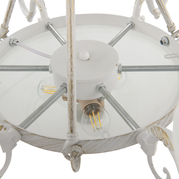 Подвесная люстра Am340518 340518/6-3 WT+G