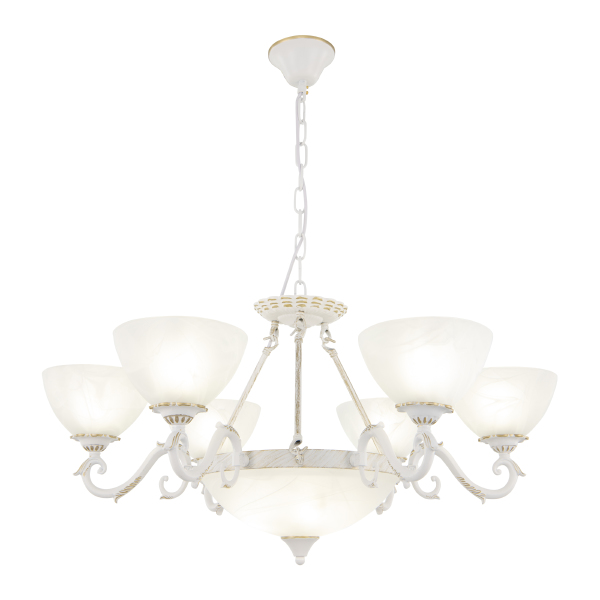 Подвесная люстра Am340518 340518/6-3 WT+G