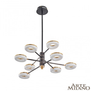 Люстра на штанге Ferrara72999 276699/8 BK/GD