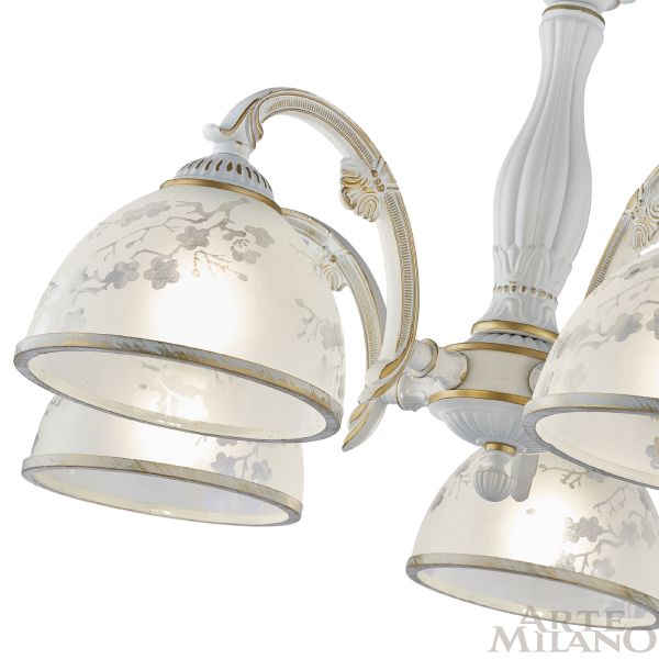 Подвесная люстра Am349737 349737/5 WT+G