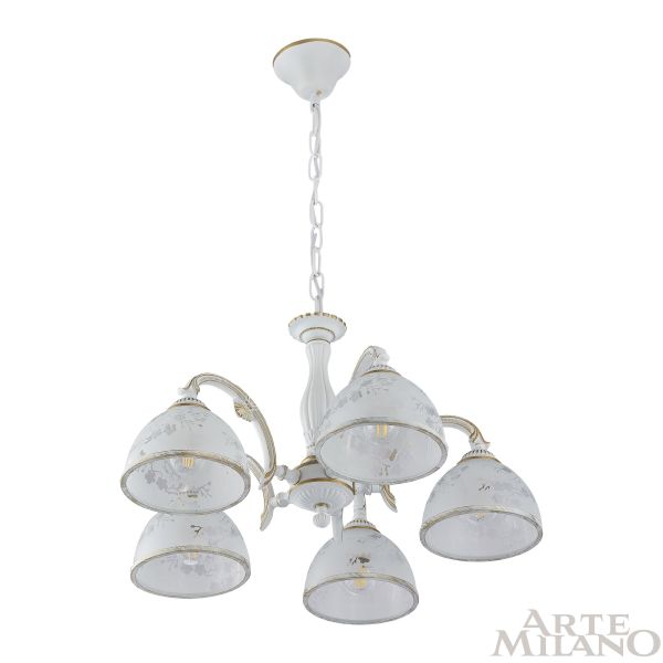 Подвесная люстра Am349737 349737/5 WT+G