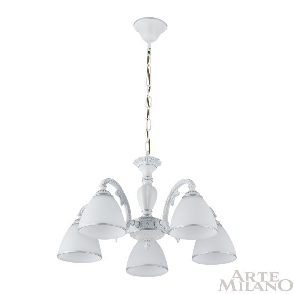 Подвесная люстра Am340837 340837/5 WT+SL