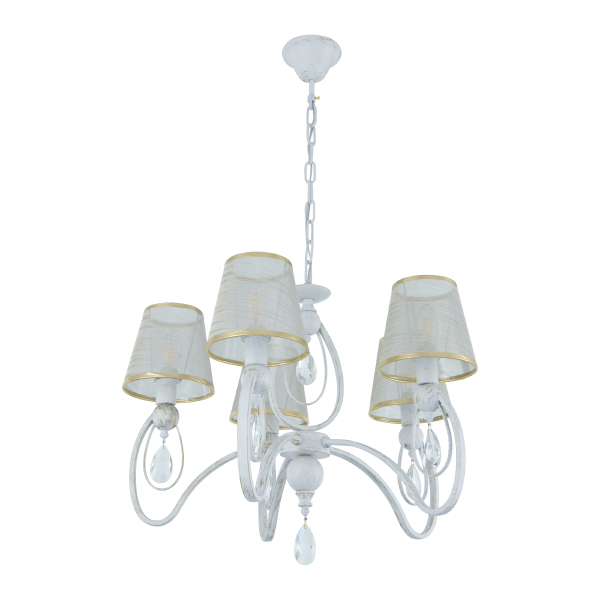 Подвесная люстра Am347203 347203/5 WT+G