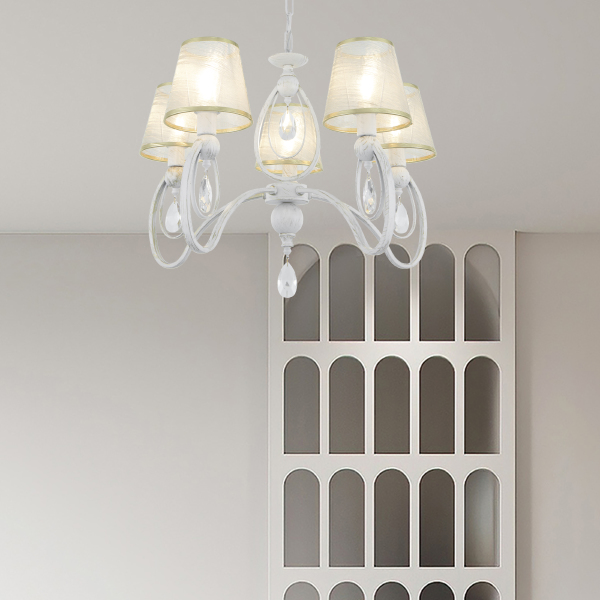 Подвесная люстра Am347203 347203/5 WT+G