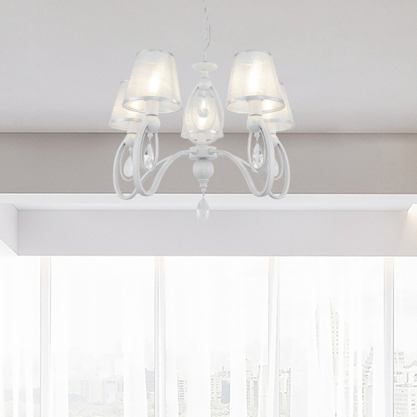 Подвесная люстра Am347203 347203/5 WT+SL