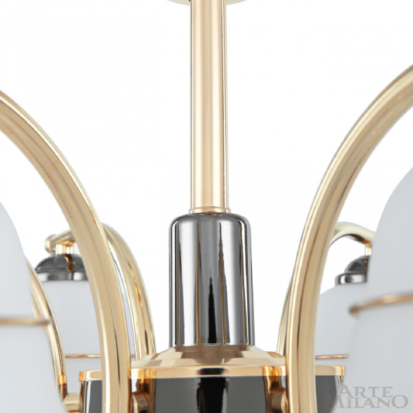 Подвесная люстра Florentia-1240 301240/6 Bk/Gd