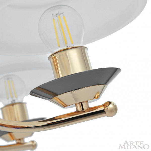 Подвесная люстра Florentia-1240 301240/6 Bk/Gd