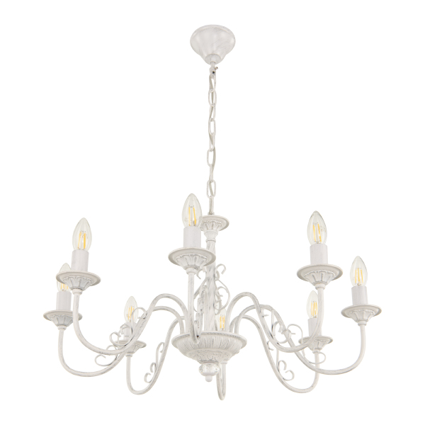 Подвесная люстра Am342620 342620/8 WT+SL