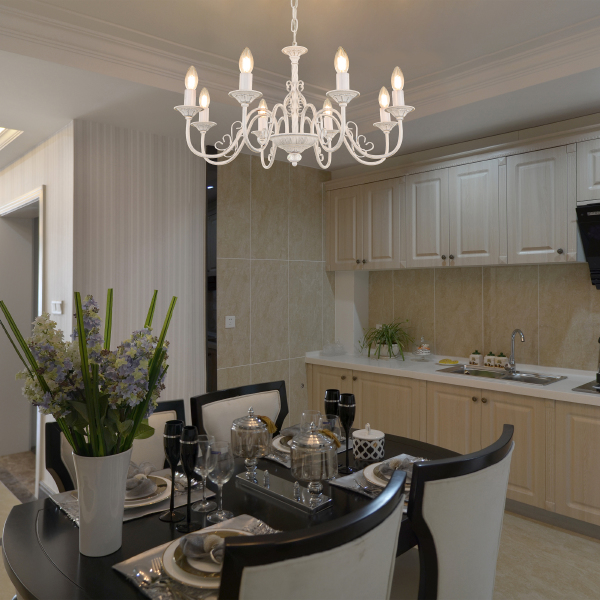 Подвесная люстра Am342620 342620/8 WT+SL