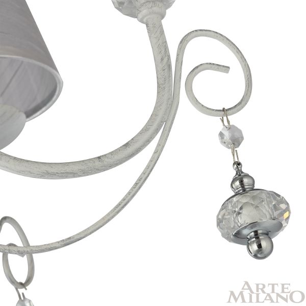 Подвесная люстра Am347620 347620/5 WT+SL