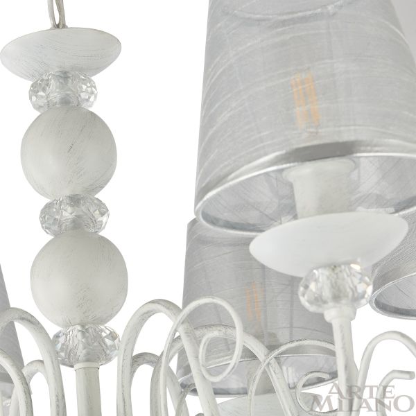 Подвесная люстра Am347620 347620/5 WT+SL