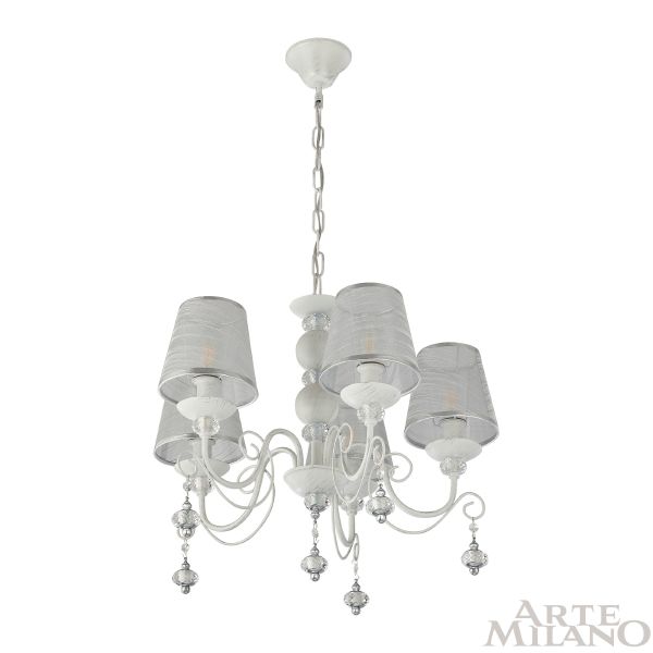 Подвесная люстра Am347620 347620/5 WT+SL