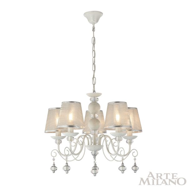Подвесная люстра Am347620 347620/5 WT+SL