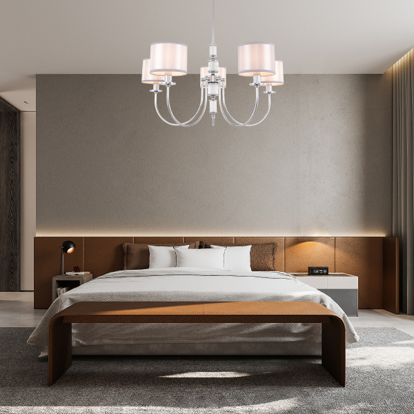 Люстра на штанге Am348401 348401/5 CR